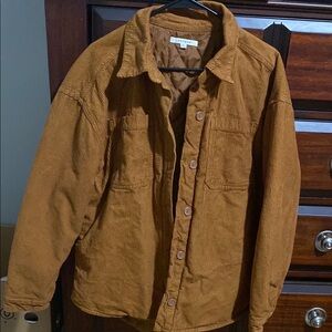Men's Brown Corduroy Jacket